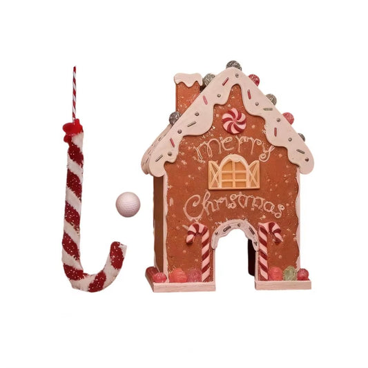 Gingerbread Golf Set - Festive Miniature Putting Course for Christmas Parties and Family Fun